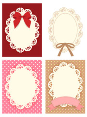 Cute Lace Pattern - Vector File EPS10