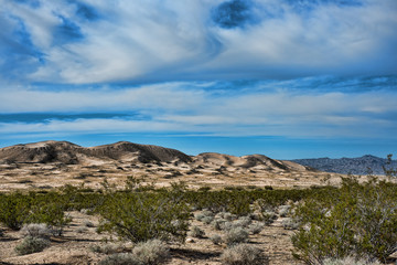 Fototapeta na wymiar Kelso dunes in Mojave National Monument