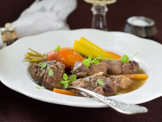 Game meat ragout