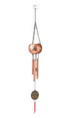 Wind chime with candle light the sign of lucky