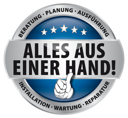 Alles aus einer Hand! - Beratung, Planung, Ausführung, Installa