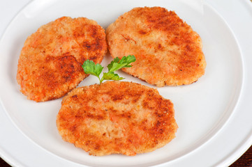 carrot cutlets with apples