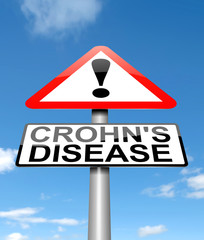 Crohn's Disease concept.