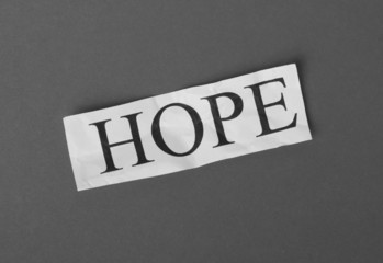 Hope In Black and White