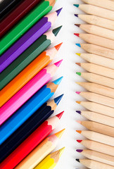 set of color pencils