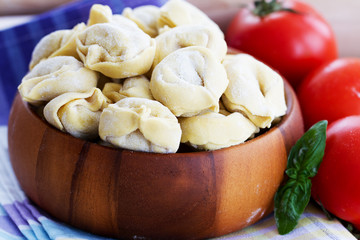 Tortellini, italian cuisine - homemade italian food