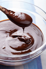 melted chocolate for cooking
