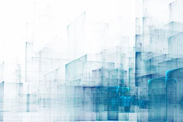 Rolgordijnen zonder boren Abstract business science or technology background © DrHitch