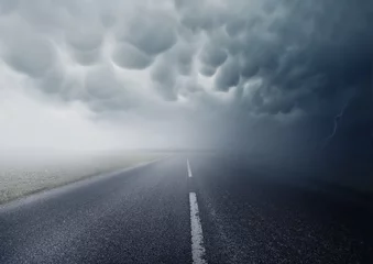 Foto op Plexiglas Onweer In de storm