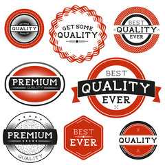 Obraz premium Vintage Vector Labels