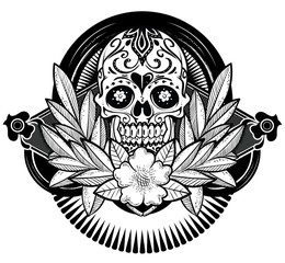 Floral Skull
