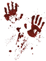 Bloody Handprints