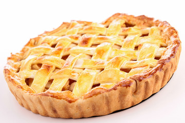 cooked apple pie