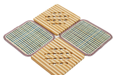 stand on the white background