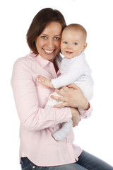 Glückliche Mutter mit Baby - happy mother with baby