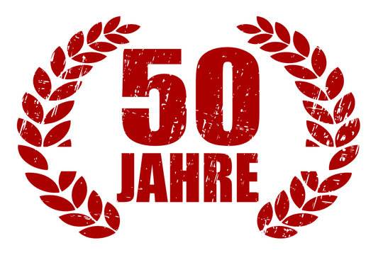 stempel, 50 JAHRE, Goldene Hochzeit, vektor