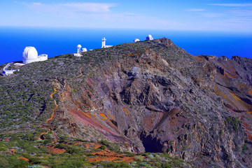 canary islands, la palma , north : roque de los muchachos, calde