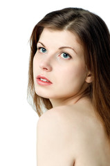 Obraz premium Beautiful young woman