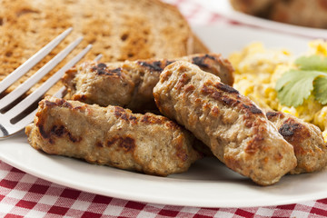 Organic Cooked Maple Breakfast Sausage