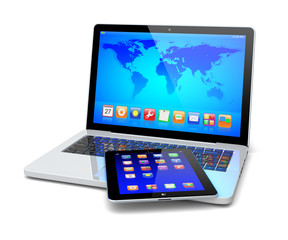 Laptop and tablet pc