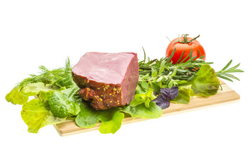 Smoked beef