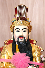 The deity of China.