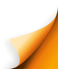 Orange Ecke vector