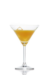 Cocktail isolated on white
