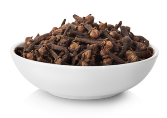 Clove in plate