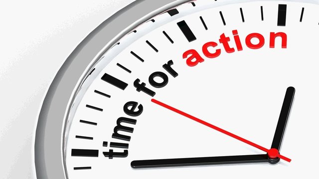 time for action