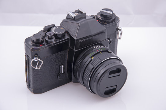 Old 35 mm film camera