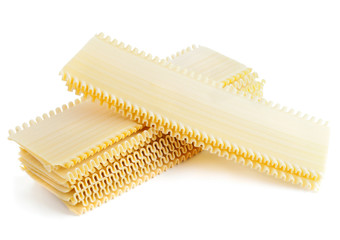 italian pasta for lasagna preparing