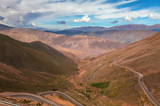 Colored mountains, Jujuy Argentina