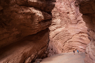Rock formation Amphitheater, El Cafayate, Salta, Argentina