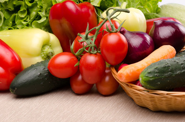 Fresh vegetables