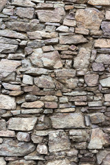 wall of the sharp stones