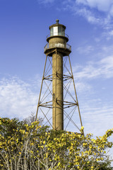 The historic Sanibel Island Lighthouse in Florida