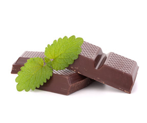 Chocolate bars stack