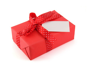 Red present box