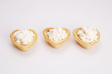 tartlets with cream cheese