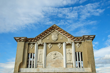 Fototapeta na wymiar Carillon de Notre-Dame-de-Provence Forcalquier (04)