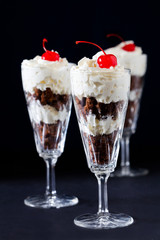 Chocolate Cream And Cherry