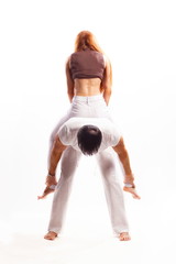 Couple in studio
