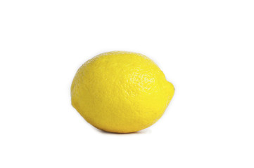 lemon on a white background
