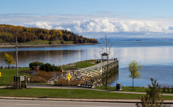 La Malbaie view of St.Lawrence River