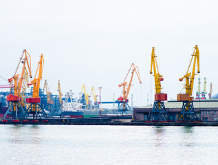 Fototapeta premium cargo terminal
