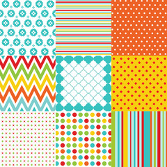 seamless patterns with fabric texture