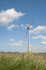 Windturbine producing alternative green energy