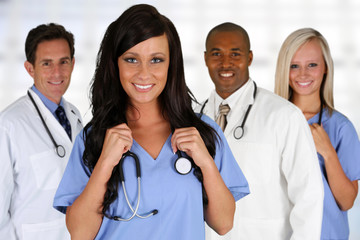 Doctors and Nurse