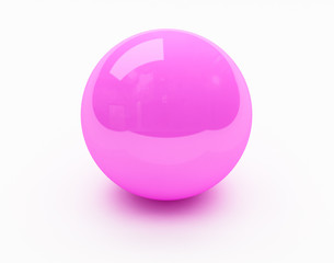 Close up color ball